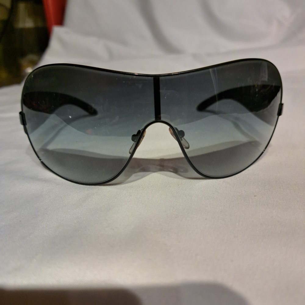 Versace Black Gradient Sunglasses